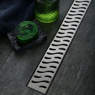 Душевой лоток Veconi Harmony S 850 V850HS с решеткой Сатин